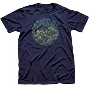 Swirly Mountains T-shirt